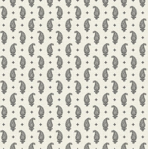 Maia Paisley Poppy Seed by Seabrook Wallpaper