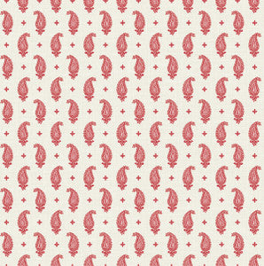 Maia Paisley Antique Ruby by Seabrook Wallpaper