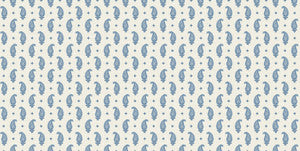 Maia Linen Fabric French Blue by Seabrook Wallpaper