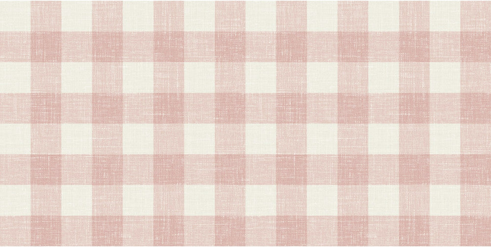 Bebe Linen Fabric Rustic Rouge by Seabrook Wallpaper French Country United States 13.5 6.7" 3" - Fabric Carolina -