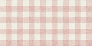 Bebe Linen Fabric Rustic Rouge by Seabrook Wallpaper