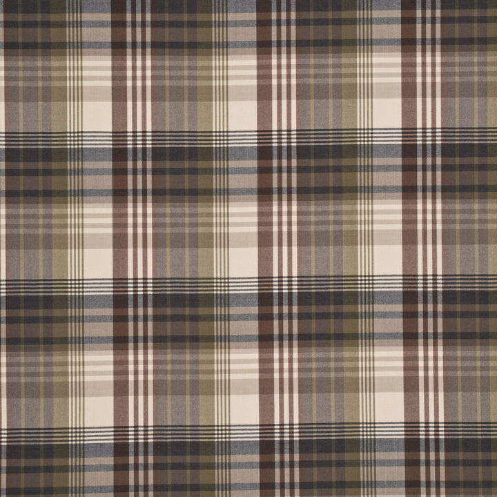 Ancient Tartan Charcoal/Gold by Mulberry Fabric GRAND TOUR WOOL - 100% United Kingdom Horizontal: and Vertical: 9.85 59.1 - Fabric Carolina -