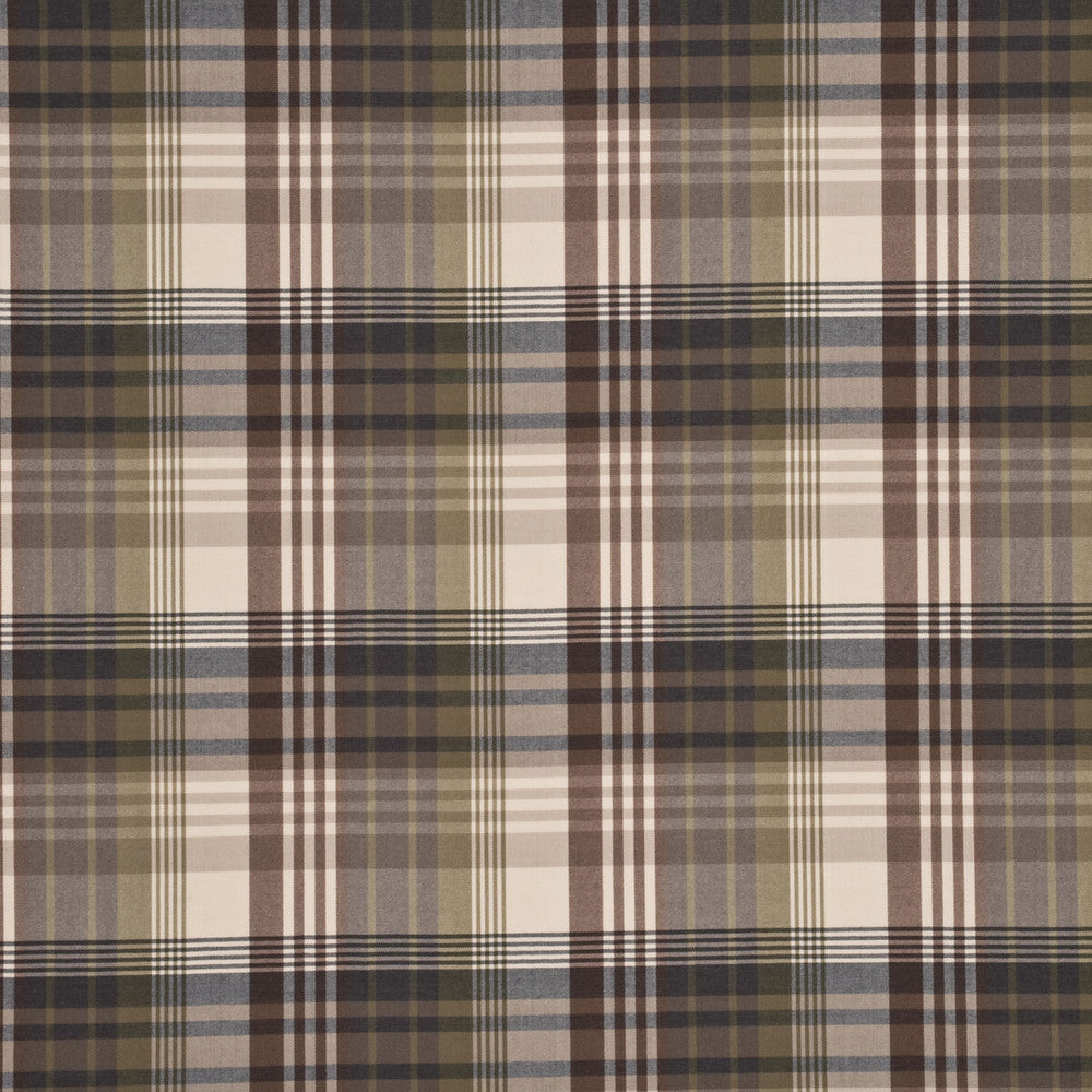 Ancient Tartan Charcoal/Gold by Mulberry Fabric GRAND TOUR WOOL - 100% United Kingdom - Horizontal: - and Vertical: 9.85 59.1 - Fabric Carolina -