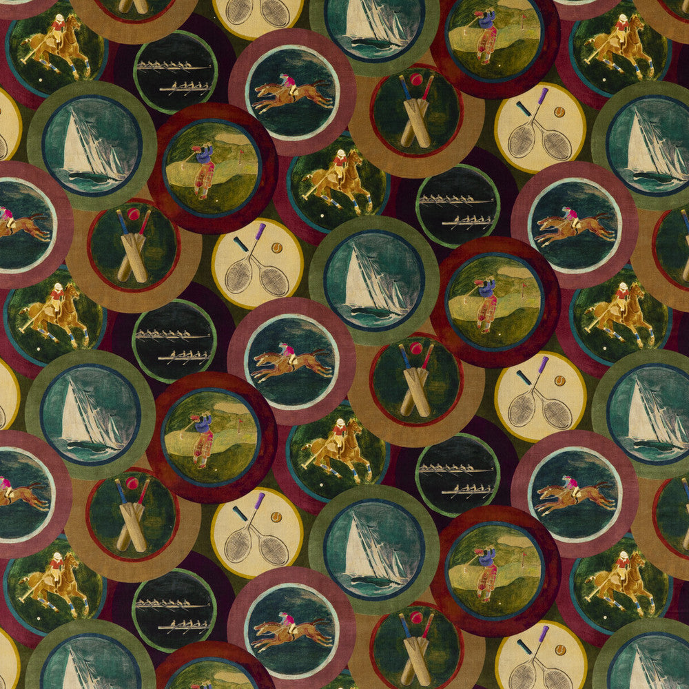 Sporting Life Velvet Plum by Mulberry Fabric Mulberry Fabric Sporting Life Velvet PlumFabric MULBERRY LONG WEEKEND COTTON - 83%;POLYESTER - 17% United Kingdom </p><p>Repeat: H: 17.5724, V: 16.548 52.796 - Fabric Carolina -