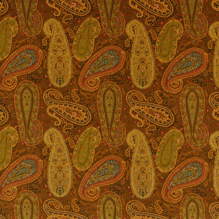 Peregrine Paisley Velvet Spice by Mulberry Fabric Mulberry Fabric Peregrine Paisley Velvet SpiceFabric MULBERRY LONG WEEKEND COTTON - 83%;POLYESTER - 17% United Kingdom </p><p>Repeat: H: 17.336, V: 22.852 52.008 - Fabric Carolina -