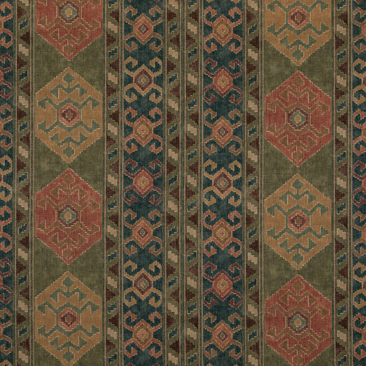 Nomad Sage by Mulberry Designer Fabric VISCOSE - 82%;LINEN - 18% United Kingdom Horizontal: 54.372 and Vertical: 24.034 54.372 - Swanky Fabrics -