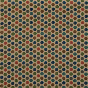 Croquet Teal by Mulberry Fabric