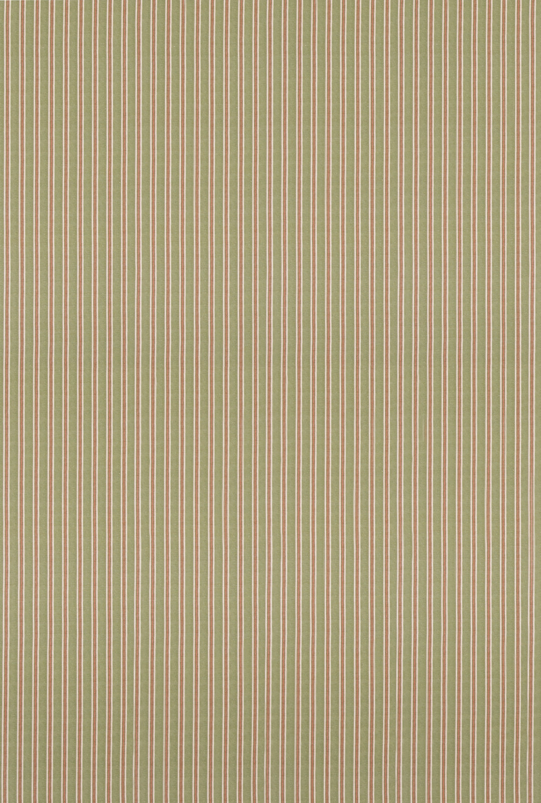Somerton Stripe - Green By Mulberry Fabric