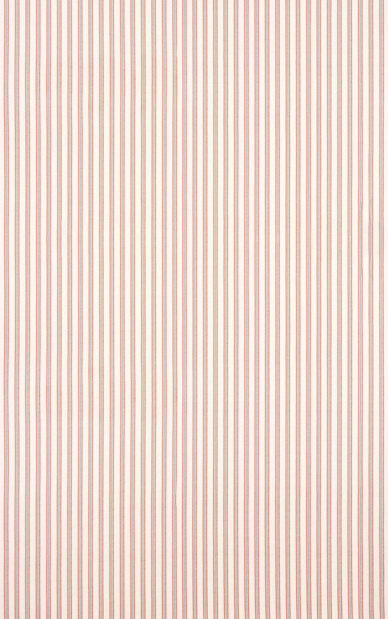 Somerton Stripe - Russet/Teal By Mulberry Fabric