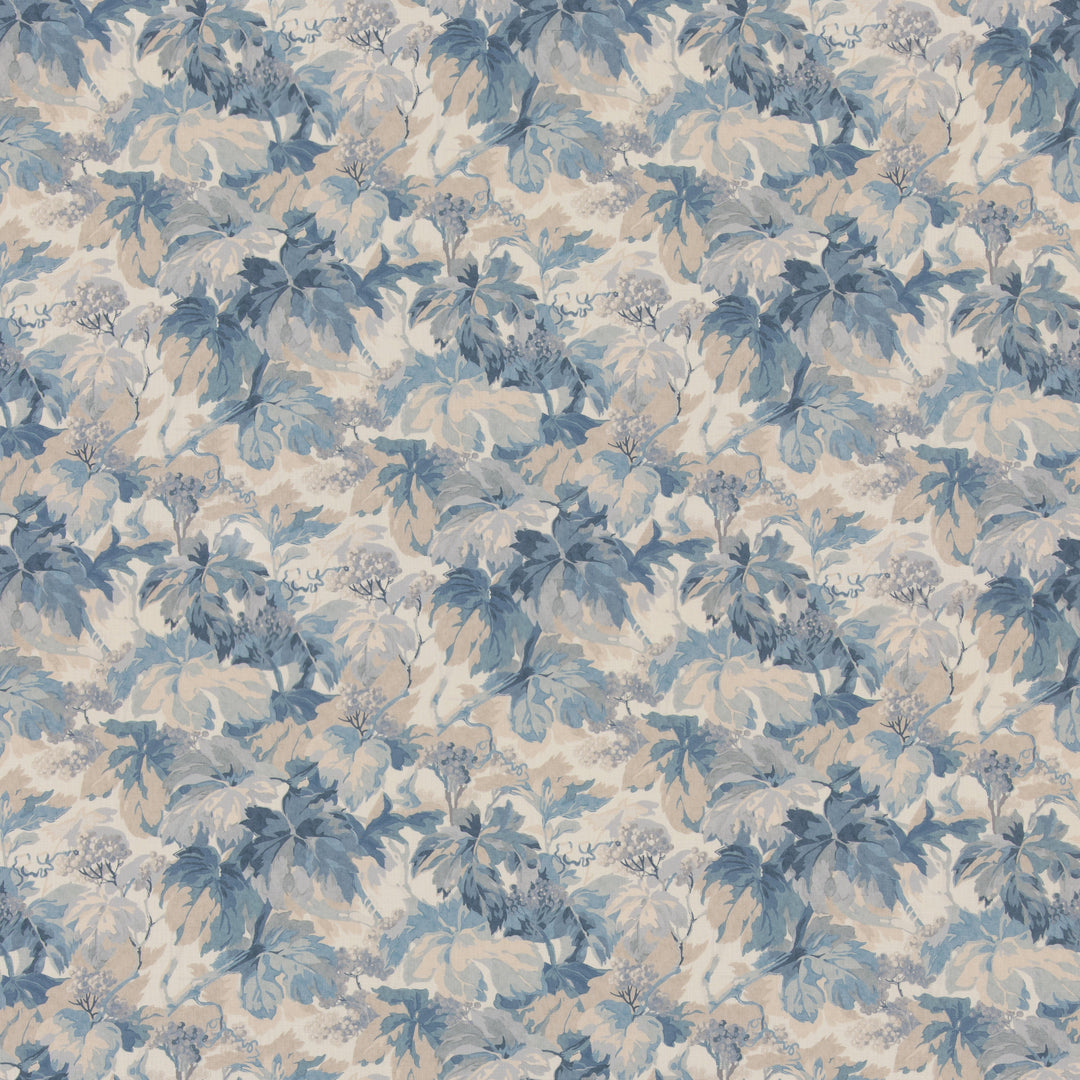 Country Walk - Blue By Mulberry Fabric
