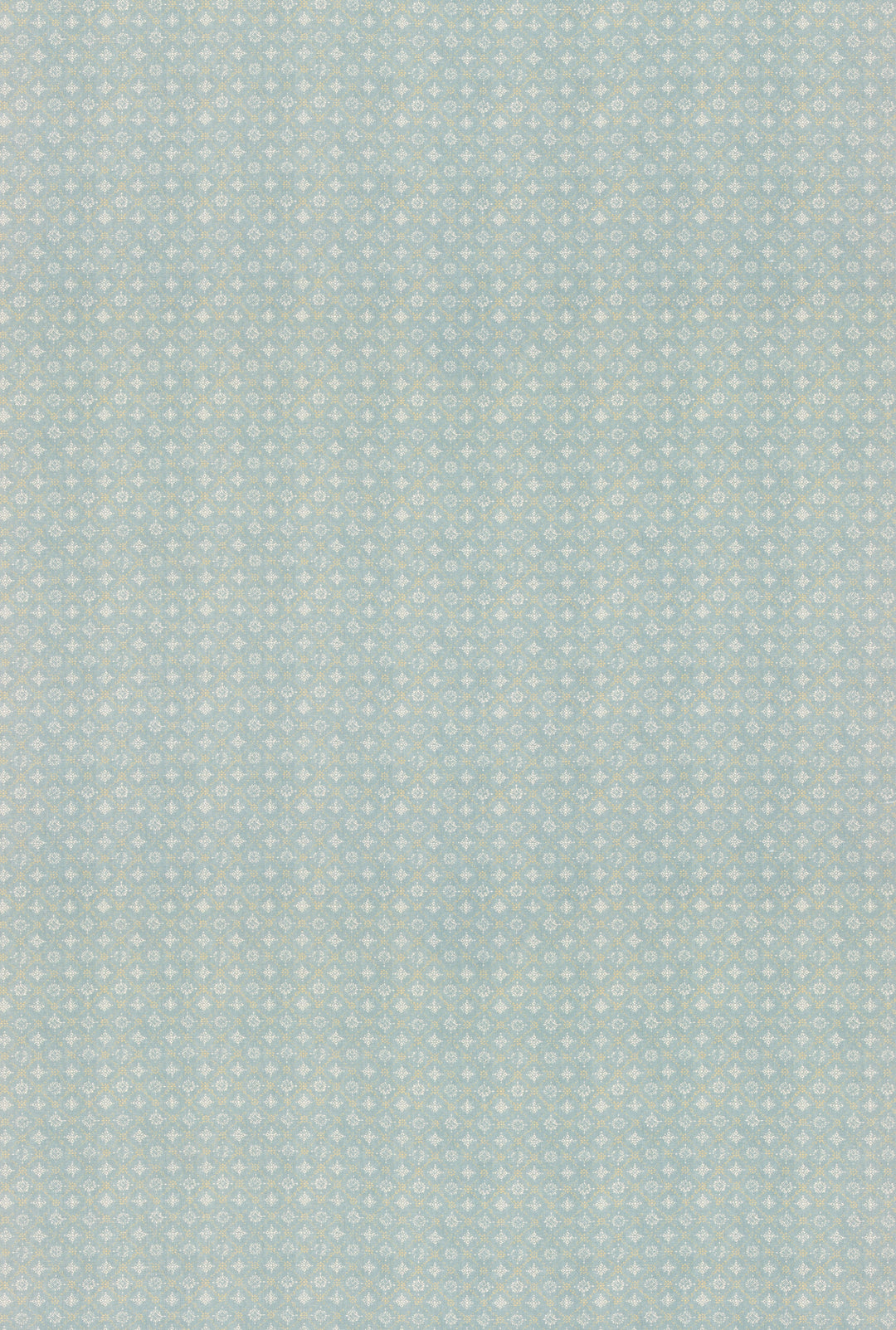 Croft Trellis - Old Blue By Mulberry Fabric