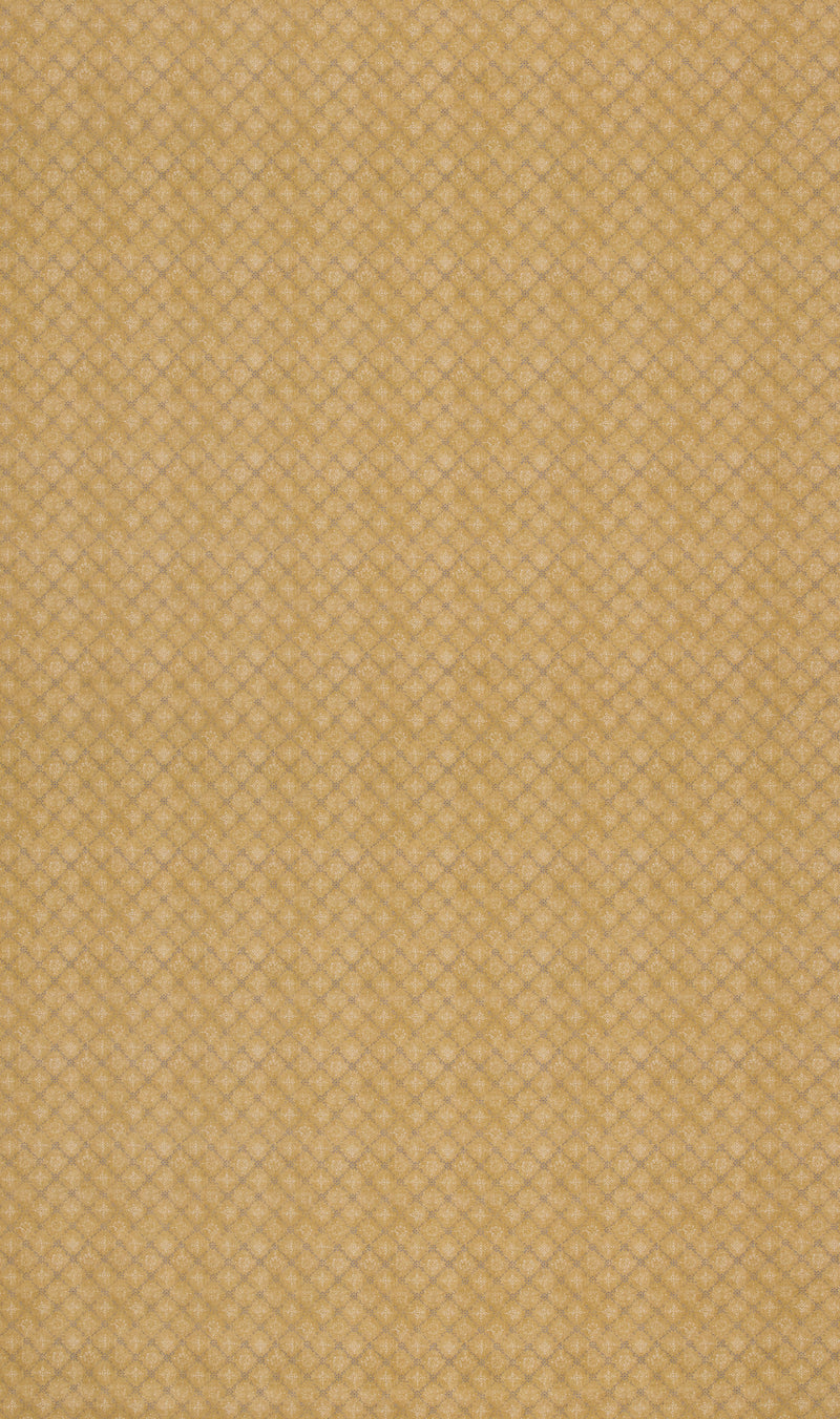 Croft Trellis - Ochre By Mulberry Fabric