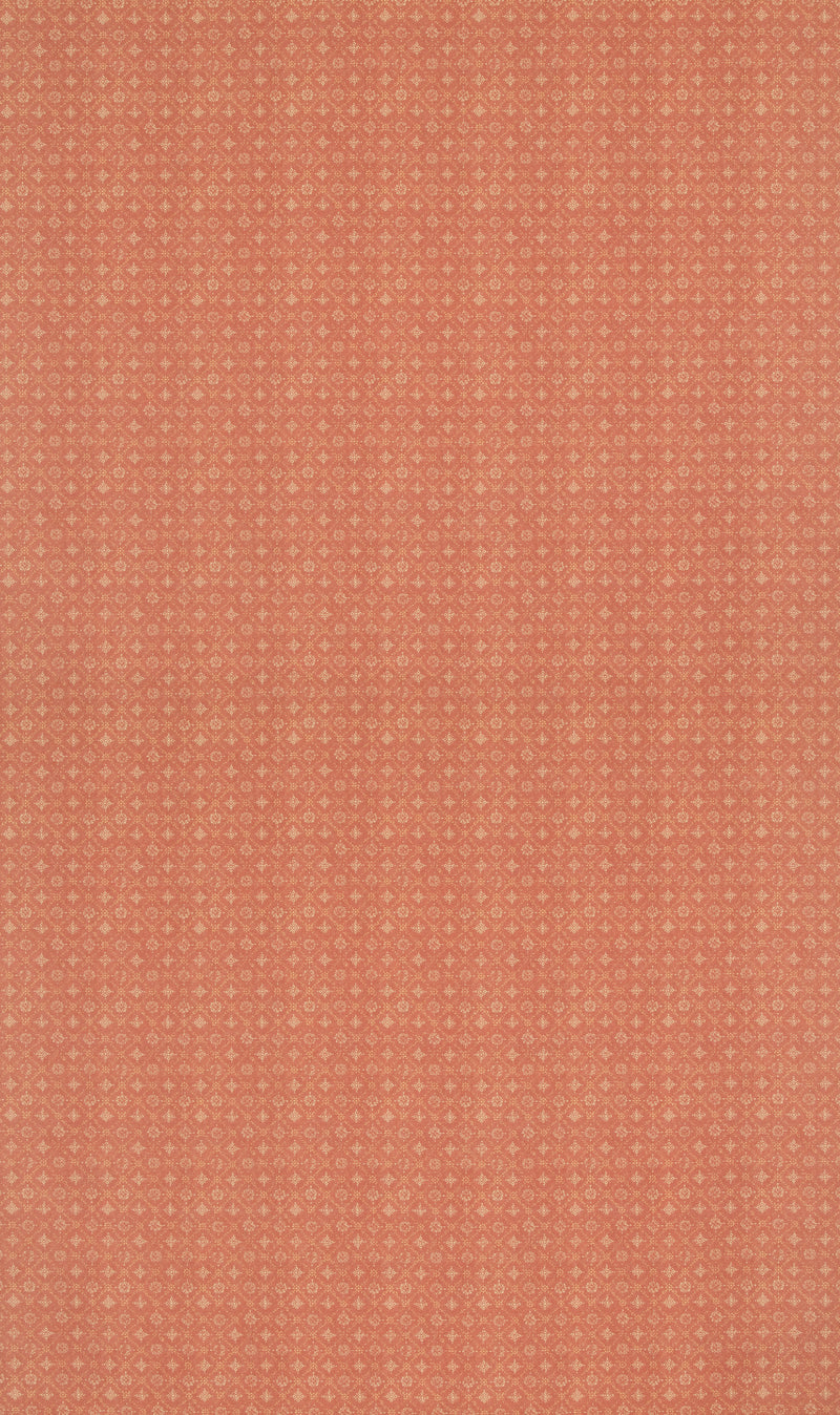 Croft Trellis - Russet By Mulberry Fabric