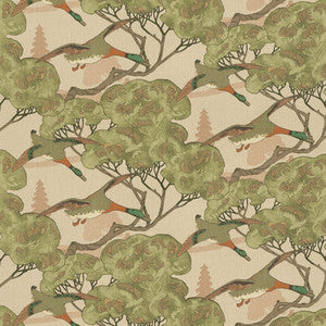 Flying Ducks Plaster by Mulberry Fabric