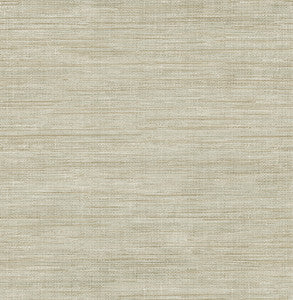 Woven Beige Faux Grasscloth Wallpaper by Brewster