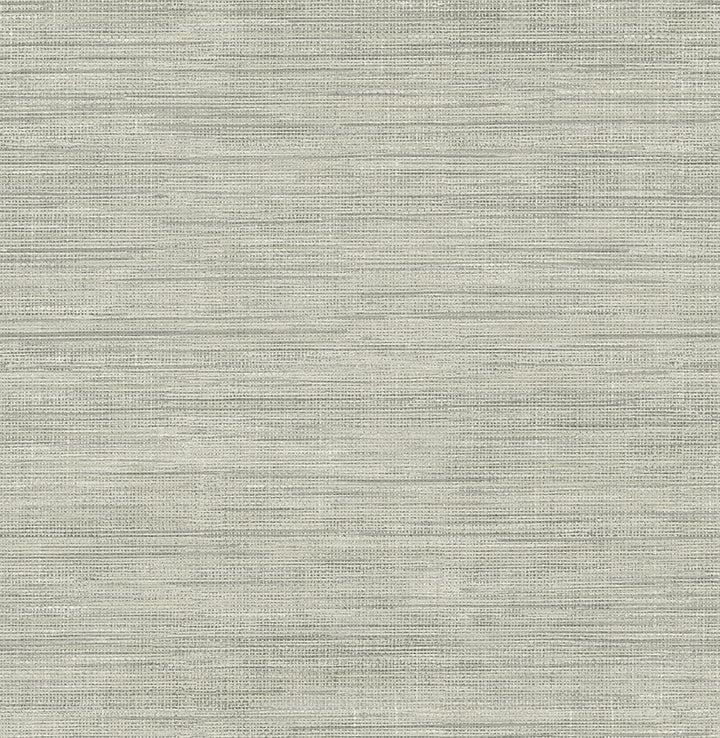 Island Grey Faux Grasscloth Wallpaper by Brewster Brewster Essentials Covers about 56.4 square feet 20.5-in by 33-ft long roll Unpasted 0 - Fabric Carolina -