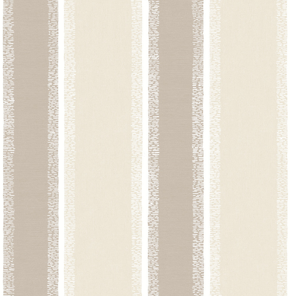 Beige Stripe Wallpaper by Fine Decor Medley Covers about 56.4 square feet Great Britain Unpasted No repeat, random match 20.5-in by 33-ft long roll - Fabric Carolina -