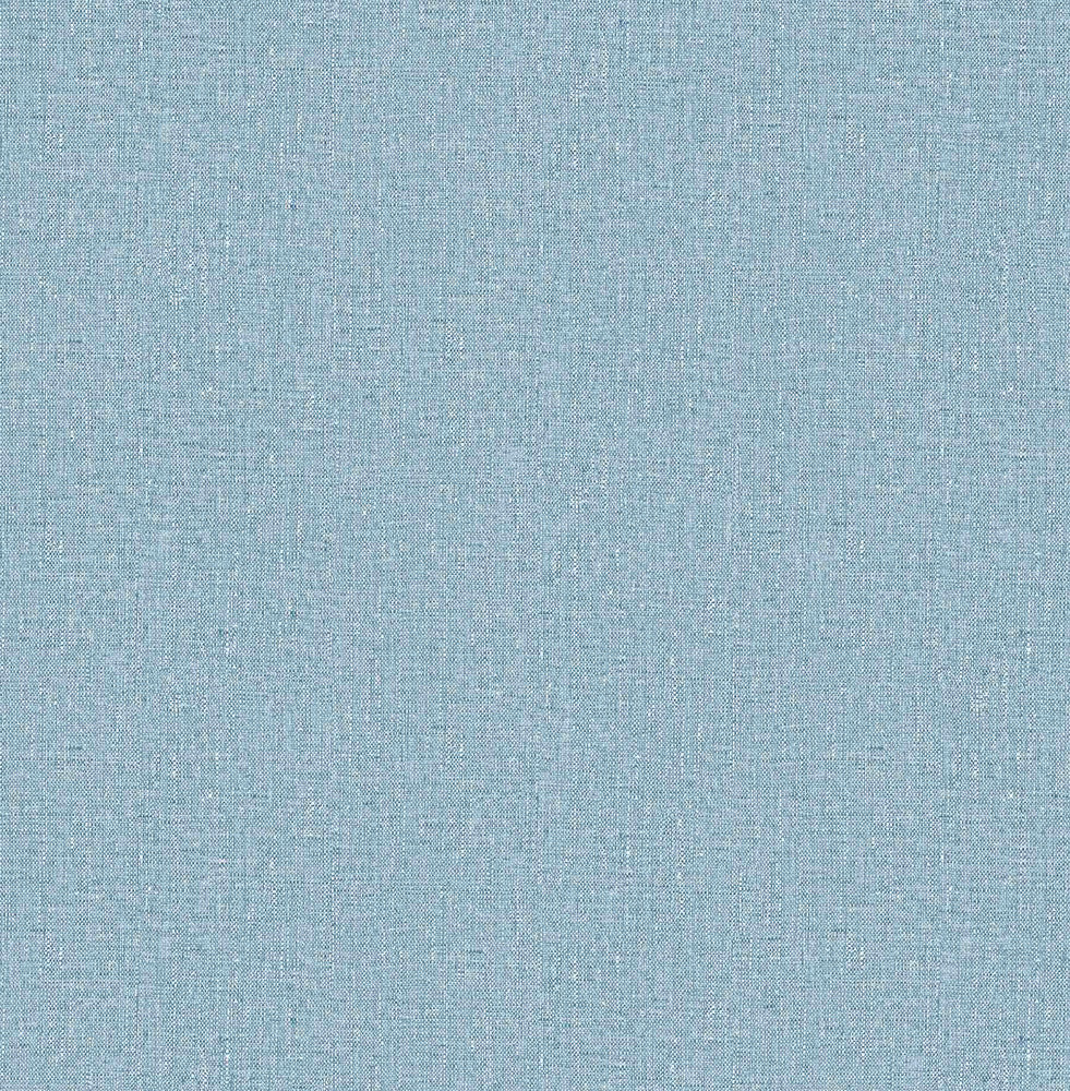 Grace Blue Linen Wallpaper by Fine Decor Medley Covers about 56.4 square feet Great Britain Unpasted No repeat, random match 20.5-in by 33-ft long roll - Fabric Carolina -