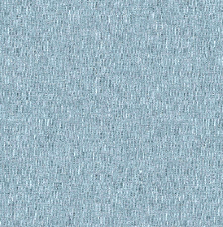 Grace Blue Linen Wallpaper by Fine Decor Medley Covers about 56.4 square feet Great Britain Unpasted No repeat, random match 20.5-in by 33-ft long roll - Fabric Carolina -