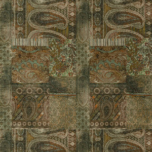 Lomond Velvet Emerald by Mulberry Fabric