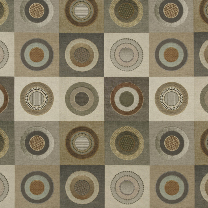 Dress Circle Linen Warm Grey by Mulberry Fabric FESTIVAL COTTON - 46%;VISCOSE - 36%;LINEN - 18% Italy Horizontal: 27.974 and Vertical: 27.58 55.948 - Fabric Carolina -