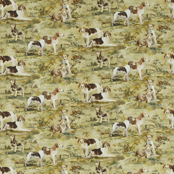 Mulberry Hounds Linen Multi by Mulberry Fabric Mulberry Fabric Mulberry Hounds Linen MultiFabric FESTIVAL LINEN - 100% Austria </p><p>Repeat: H: 37.036, V: 11.82 55.554 - Fabric Carolina -