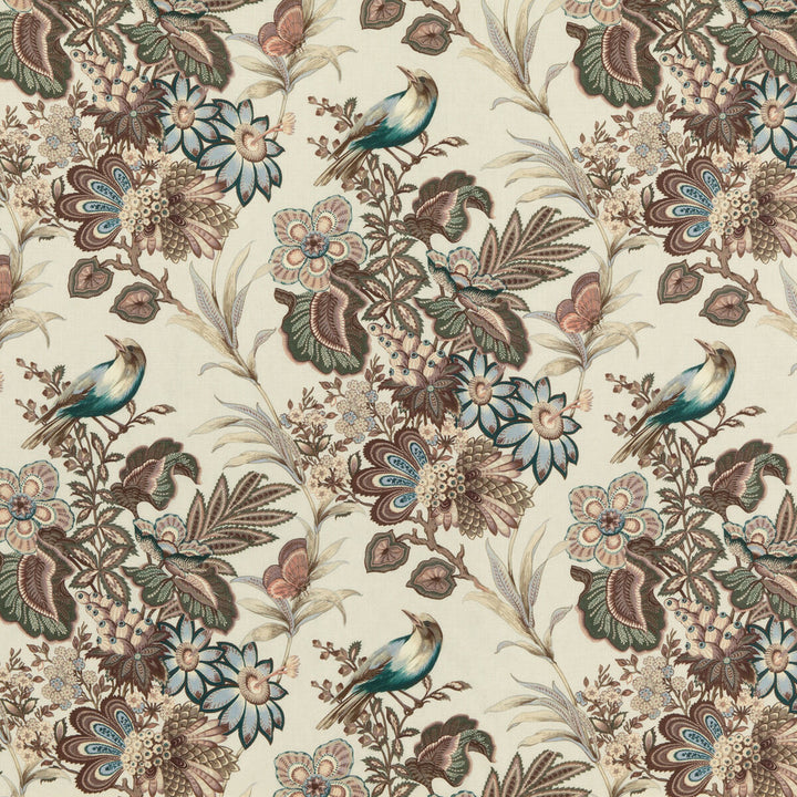 Artist Garden Sage by Mulberry Fabric MODERN COUNTRY II LINEN - 100% Austria Horizontal: 29.156 and Vertical: 27.186 58.312 - Fabric Carolina -