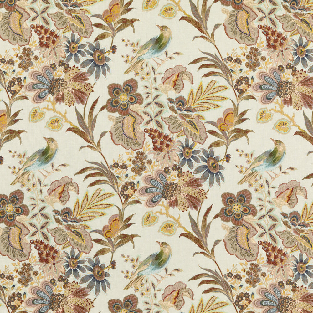 Artist Garden Spice by Mulberry Fabric MODERN COUNTRY II LINEN - 100% Austria - Horizontal: 29.156 and Vertical: 27.186 58.312 - Fabric Carolina -