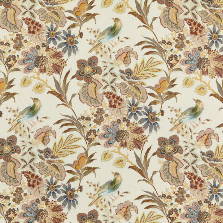 Artist Garden Spice by Mulberry Fabric MODERN COUNTRY II LINEN - 100% Austria Horizontal: 29.156 and Vertical: 27.186 58.312 - Fabric Carolina -