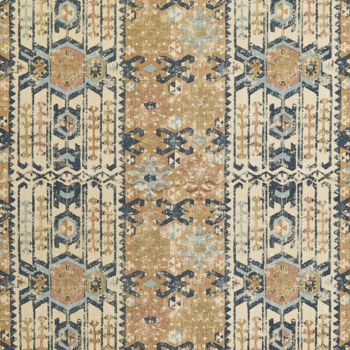 Kilver Indigo by Mulberry Fabric MODERN COUNTRY I COTTON - 100% India HEAVY Horizontal: 26.792 and Vertical: 26.792 53.584 - Fabric Carolina -