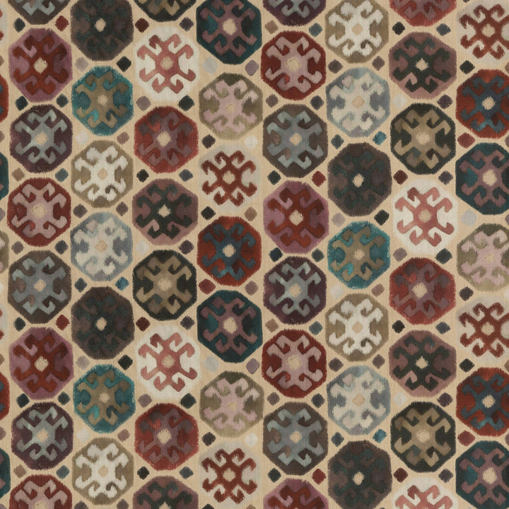 Curiosity Plum by Mulberry Fabric MODERN COUNTRY I LINEN - 100% Austria Horizontal: 29.156 and Vertical: 33.884 58.312 - Fabric Carolina -