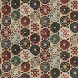 Curiosity Plum by Mulberry Fabric