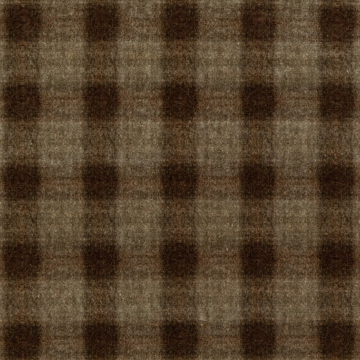 Highland Check Woodsmoke by Mulberry Fabric MODERN COUNTRY VELVETS VISCOSE - 55%;COTTON - 45% Italy HEAVY Horizontal: 6.895 and Vertical: 7.092 55.16 - Fabric Carolina -
