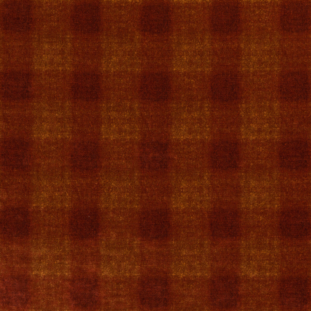 Highland Check Spice by Mulberry Fabric MODERN COUNTRY VELVETS VISCOSE - 55%;COTTON - 45% Italy HEAVY Horizontal: 6.895 and Vertical: 7.092 55.16 - Fabric Carolina -