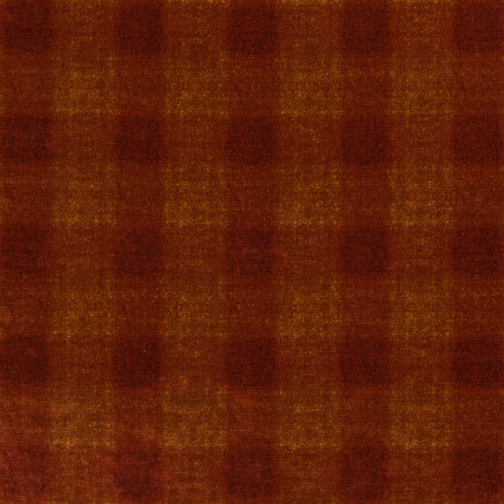 Highland Check Spice by Mulberry Fabric Mulberry Fabric Highland Check SpiceFabric MODERN COUNTRY VELVETS VISCOSE - 55%;COTTON - 45% Italy </p><p>Repeat: H: 6.895, V: 7.092 55.16 - Fabric Carolina -