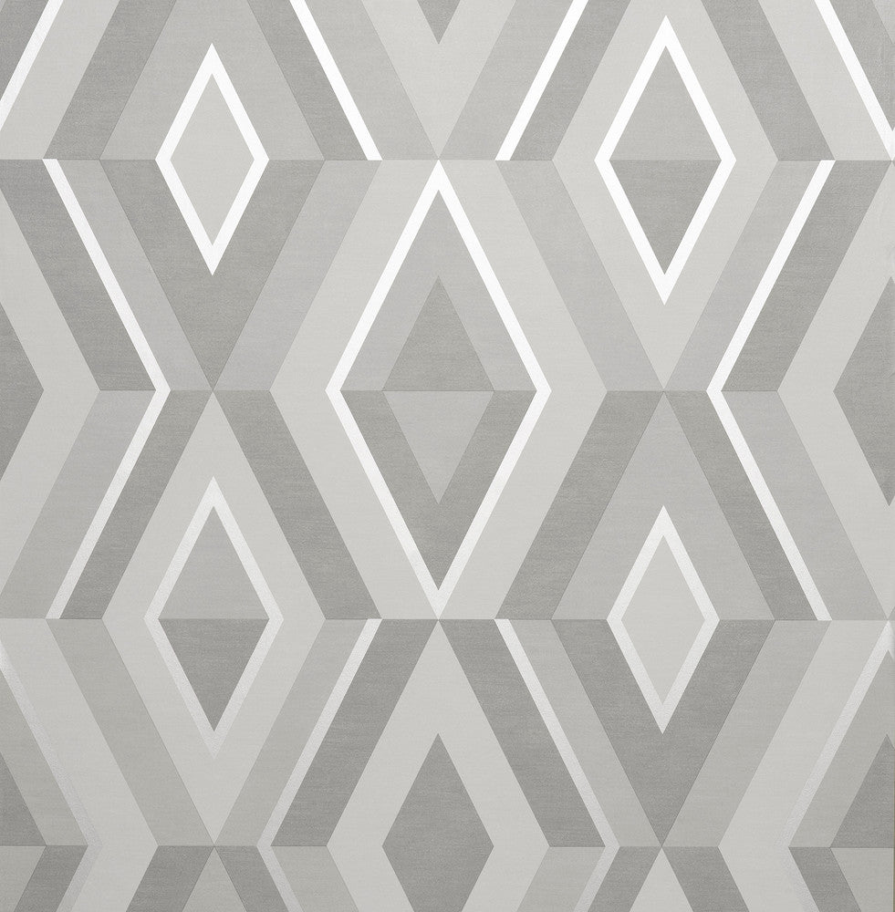 Shard Stone Geometric Wallpaper by Fine Decor Medley Covers about 56.4 square feet Great Britain Unpasted 20.5-in repeat, straight match 20.5-in by 33-ft long roll - Fabric Carolina -