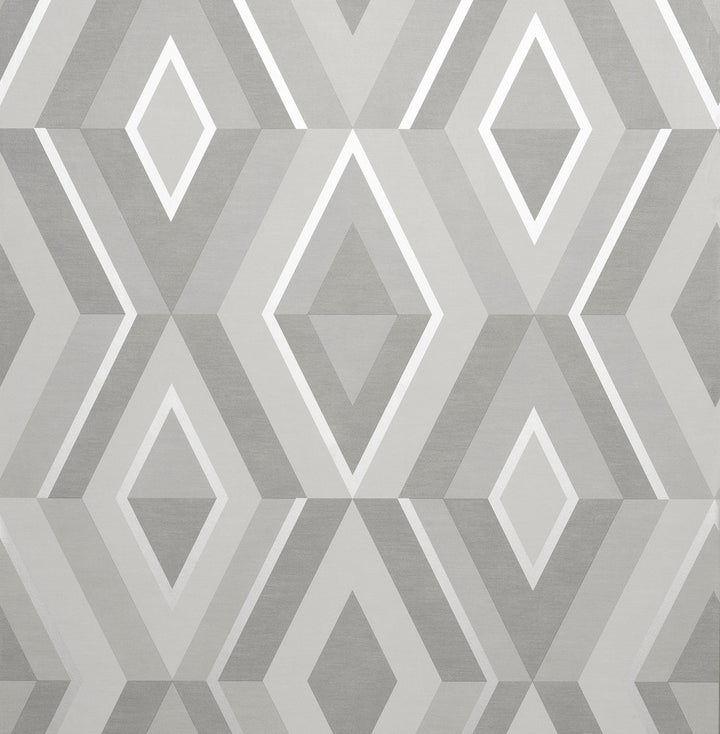 Shard Stone Geometric Wallpaper by Fine Decor Medley Covers about 56.4 square feet Great Britain Unpasted 20.5-in repeat, straight match 20.5-in by 33-ft long roll - Fabric Carolina -