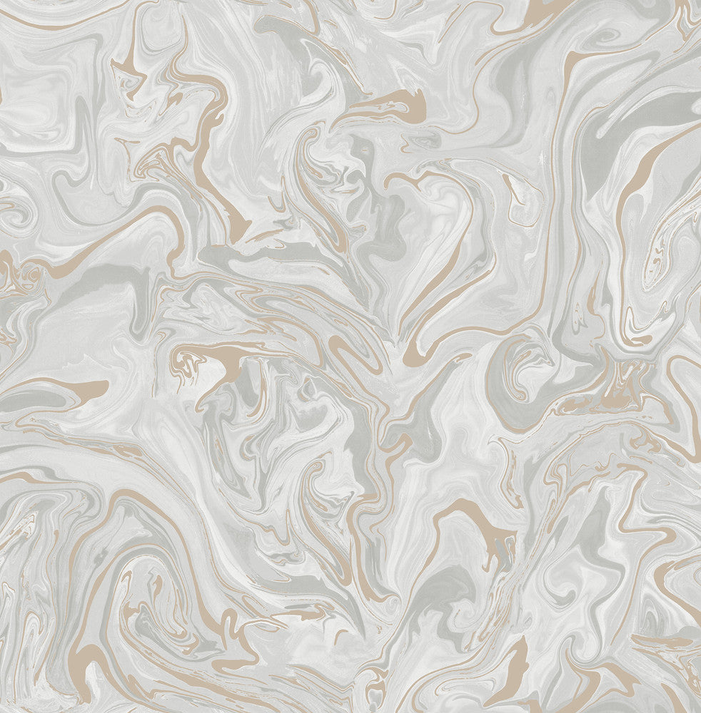 Suave Light Grey Marble Wallpaper by Fine Decor Medley Covers about 56.4 square feet Great Britain Unpasted 20.9-in repeat, drop match 20.5-in by 33-ft long roll - Fabric Carolina -
