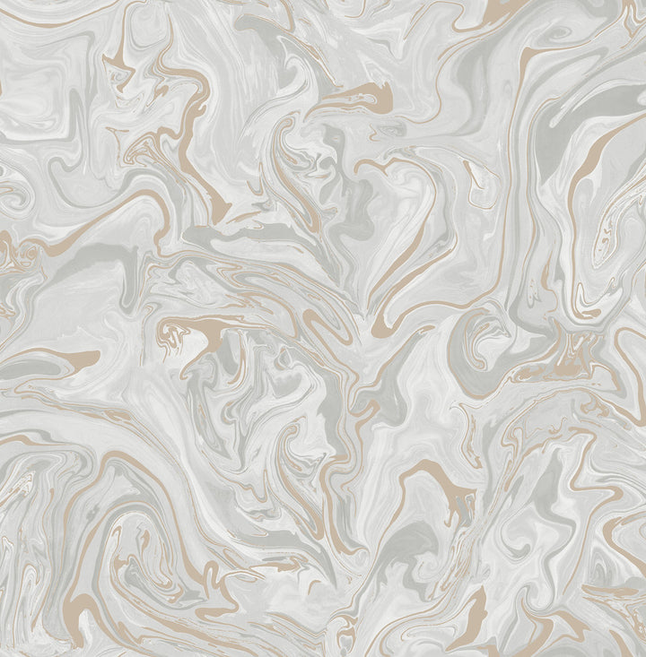 Suave Light Grey Marble Wallpaper by Fine Decor Medley Covers about 56.4 square feet Great Britain Unpasted 20.9-in repeat, drop match 20.5-in by 33-ft long roll - Fabric Carolina -