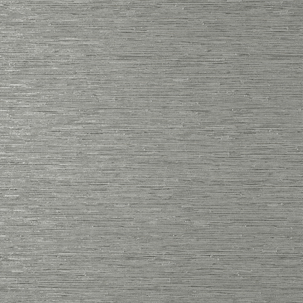 Mephi Grey Grasscloth Wallpaper by Fine Decor Medley Covers about 56.4 square feet Great Britain Unpasted 25.2-in repeat, straight match 20.5-in by 33-ft long roll - Fabric Carolina -