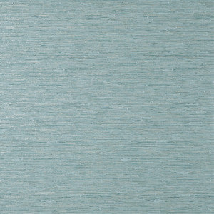 Mephi Teal Grasscloth Wallpaper by Fine Decor