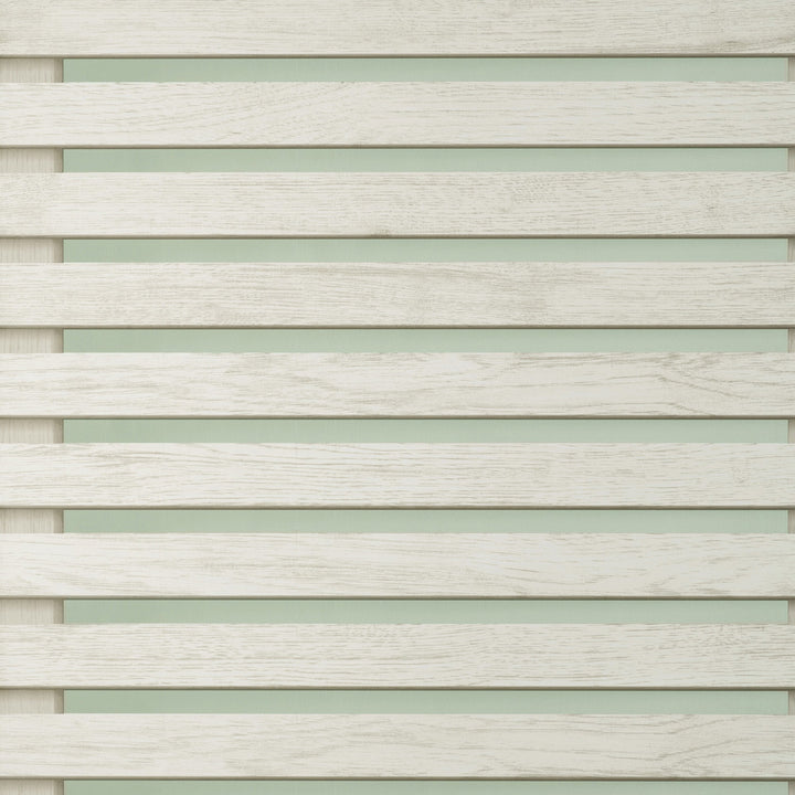 Marlow Sage Wood Slats Wallpaper by Fine Decor Medley Covers about 56.4 square feet 20.5-in by 33-ft long roll Unpasted 20.9 - Fabric Carolina -