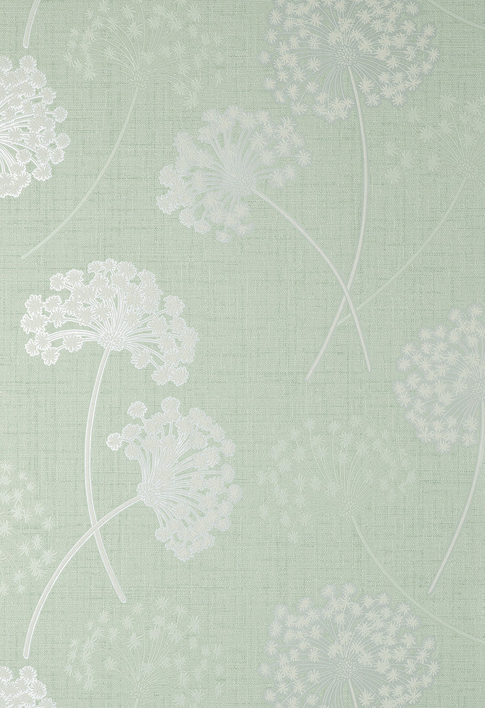 Grace Green Floral Wallpaper by Fine Decor Medley Covers about 56.4 square feet 20.5-in by 33-ft long roll Unpasted 25.2 - Fabric Carolina -