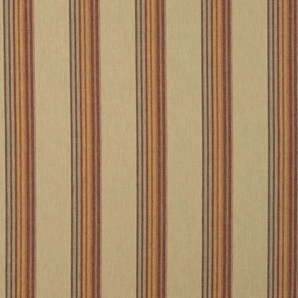 Twelve Bar Stripe Sand/Rose by Mulberry Designer Fabric COUNTERPOINT COLLECTION WOOL - 55%;LINEN - 45% United Kingdom LIGHT Horizontal: 8.077 and Vertical: 59.1 - Swanky Fabrics -