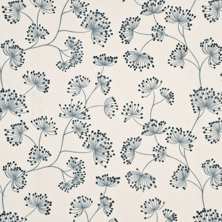 Meadow Linen Soft Blue by Mulberry Fabric HEIRLOOM LINEN - 65%;RAYON - 35% India - Horizontal: 24.822 and Vertical: 15.366 51.22 - Fabric Carolina -