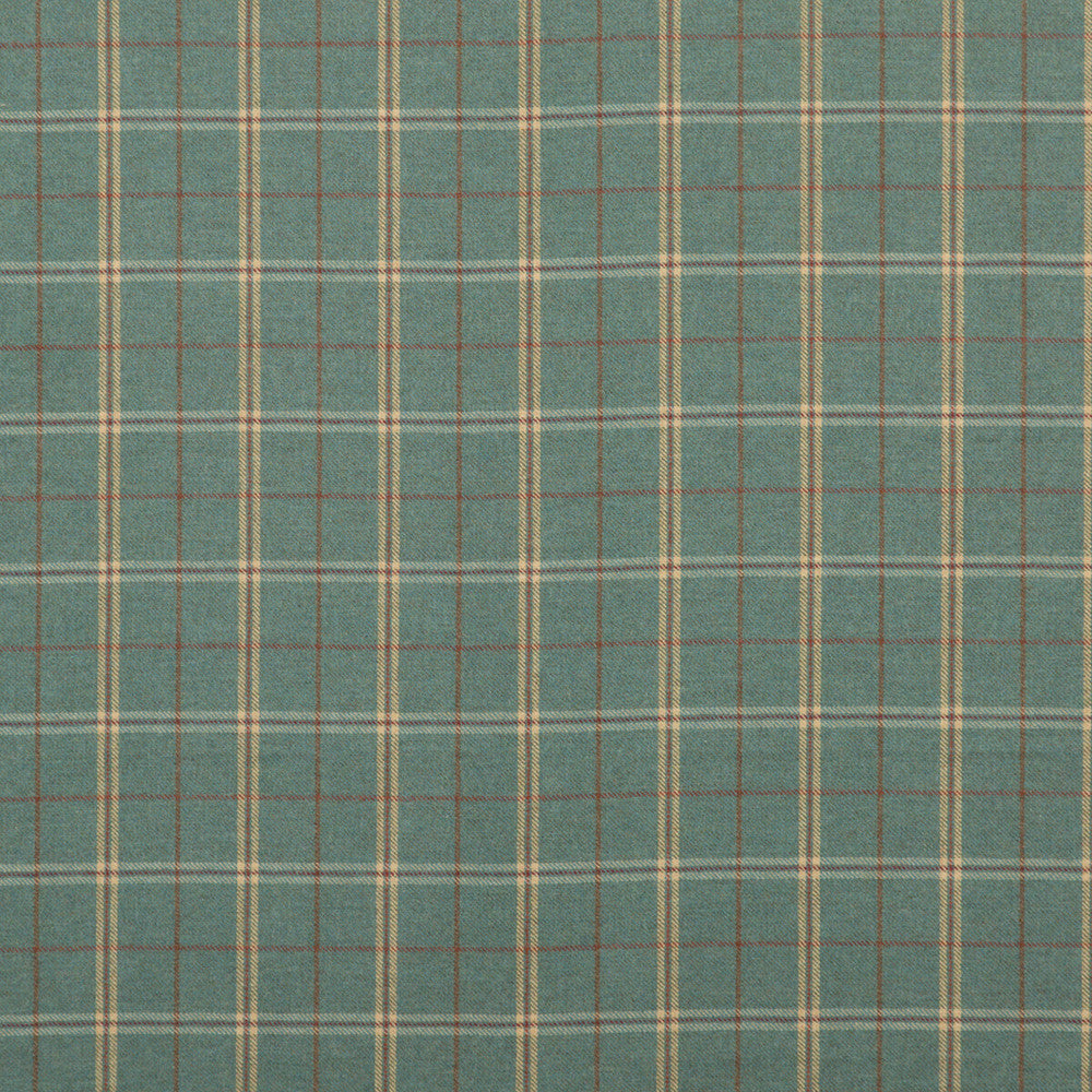 Islay Teal by Mulberry Fabric BOHEMIAN ROMANCE MERINO WOOL - 50%;WOOL - 50% United Kingdom - Horizontal: 4.728 and Vertical: 4.728 59.1 - Fabric Carolina -