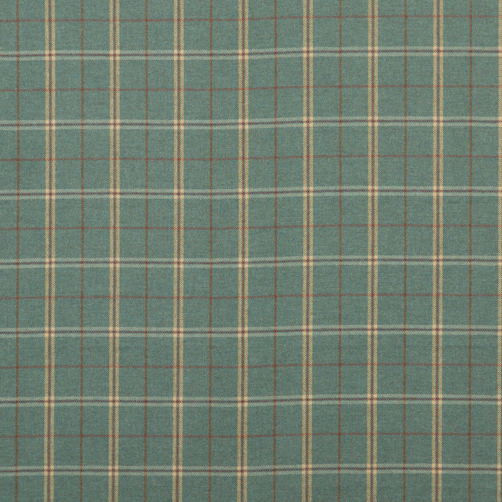 Islay Teal by Mulberry Fabric BOHEMIAN ROMANCE MERINO WOOL - 50%;WOOL - 50% United Kingdom - Horizontal: 4.728 and Vertical: 4.728 59.1 - Fabric Carolina -