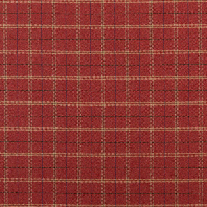 Islay Red by Mulberry Fabric BOHEMIAN ROMANCE MERINO WOOL - 50%;WOOL - 50% United Kingdom Horizontal: 4.728 and Vertical: 4.728 59.1 - Fabric Carolina -