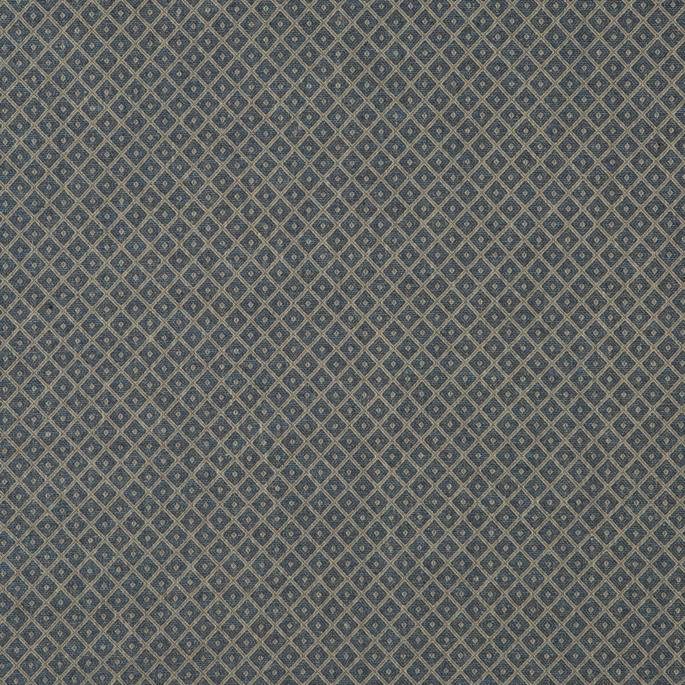 Silvius Blue by Mulberry Fabric BOHEMIAN ROMANCE LINEN - 60%;VISCOSE - 25%;SILK - 15% Italy HEAVY Horizontal: 1.182 and Vertical: 1.182 53.978 - Fabric Carolina -