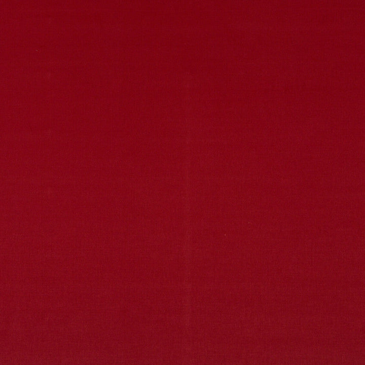 Faroe Red by Mulberry Designer Fabric BOHEMIAN WEAVES COTTON - 100% Italy HEAVY Horizontal: and Vertical: 53.978 - Swanky Fabrics -